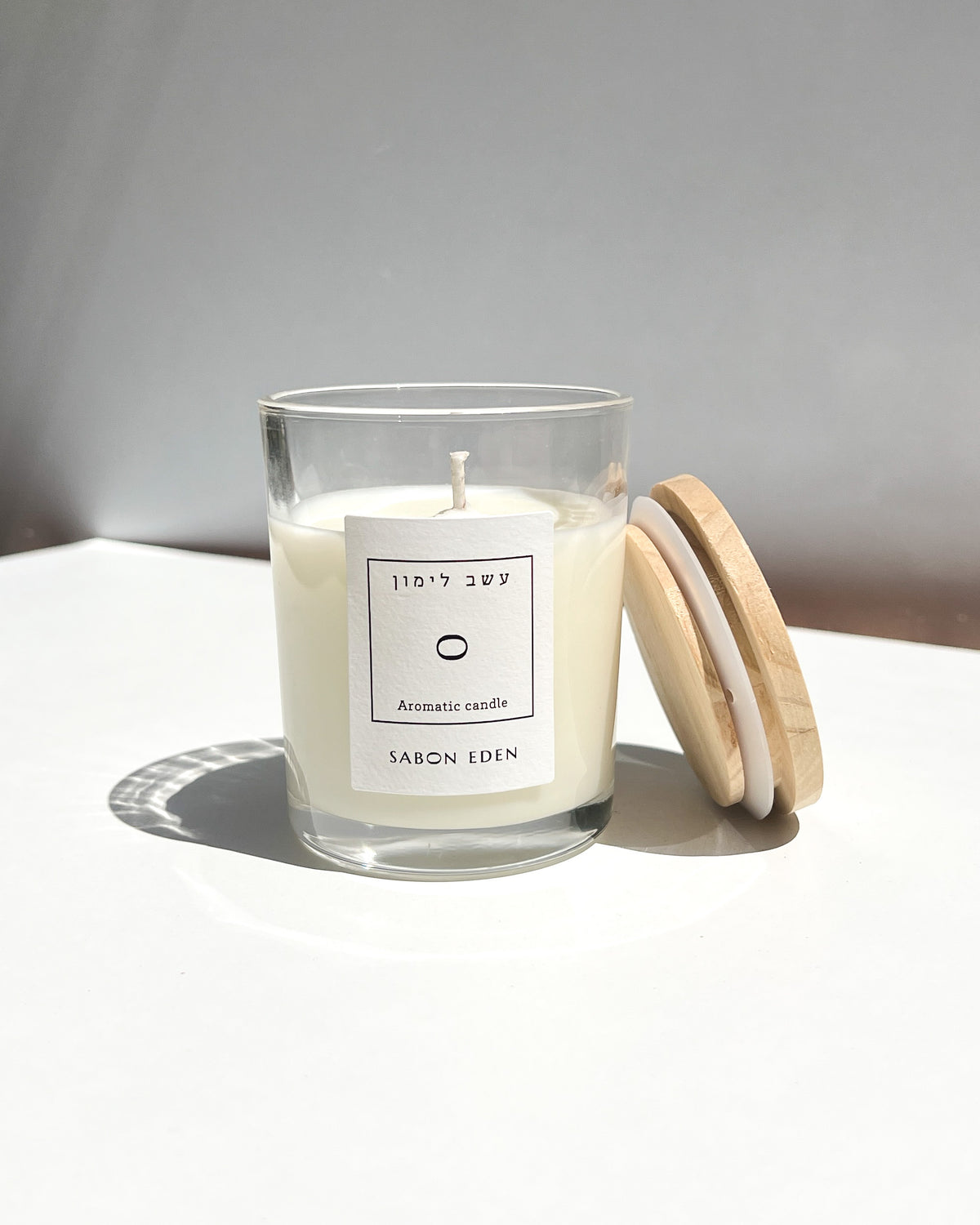 נר ריחני עשב לימון