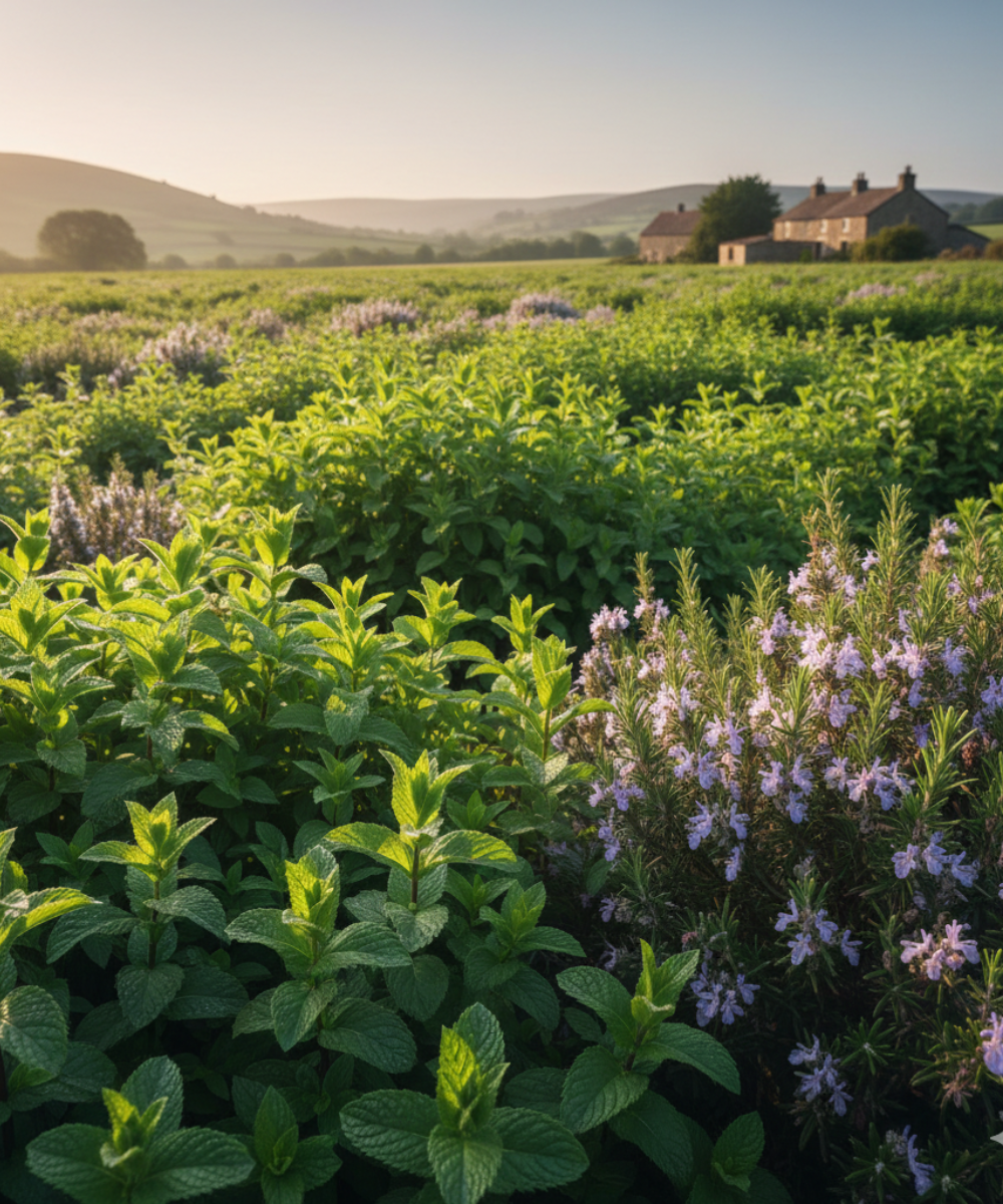 נר ריחני נענע רוזמרין