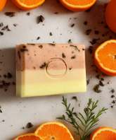 סבון מוצק בניחוח ילנג ילנג ותפוזים